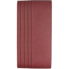 Red Label Abrasives Sanding Belts – 4×24 Inch, 80 Grit, 3-Pack, Aluminum Oxide