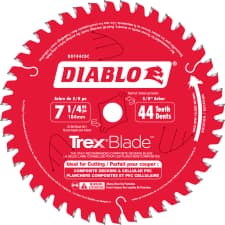 Lot De 10 Lames De Scie Circulaire Diablo D0724A 7-1/4 Pouces 24 Dents - Neuves
