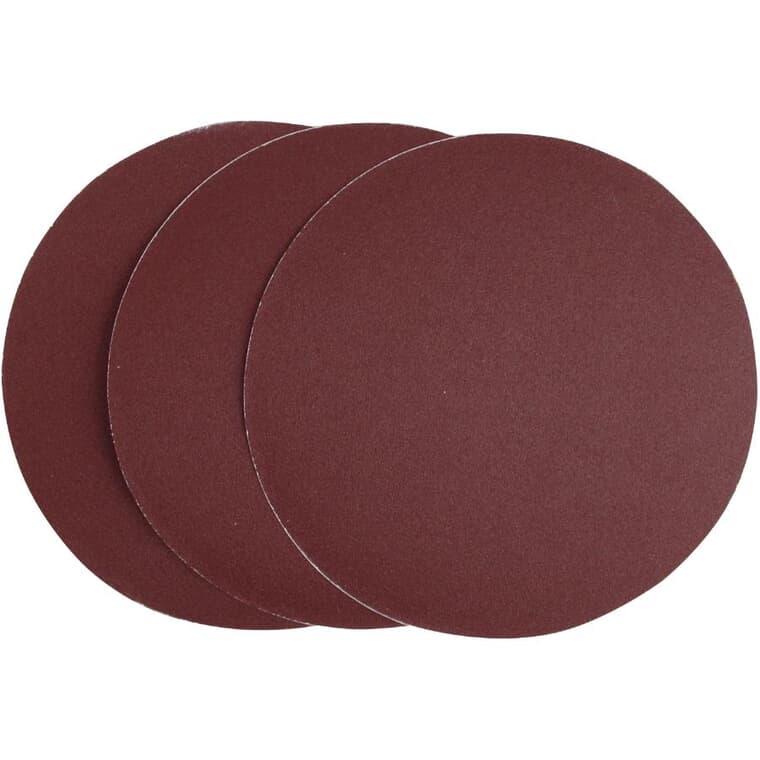 3 Pack 6" 150 Grit  Pressure Sensitive Adhesive Sanding Discs