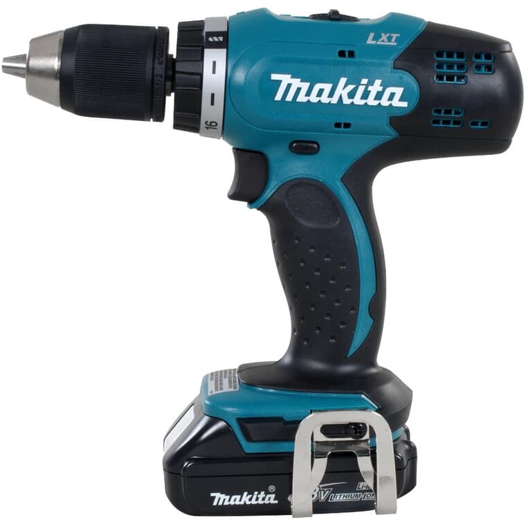 18V 1/2" Lithium-ion Cordless Driver Drill Kit - with Battery & Charger