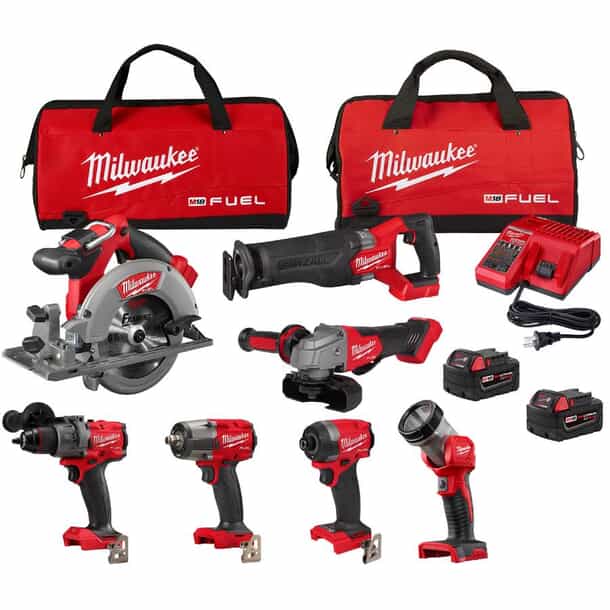 MILWAUKEE M18 18V FUEL Tool Cordless Combo Home Hardware