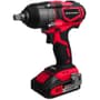 20V Max 1/2" Lithium-ion Cordless Impact Wrench Kit - with Battery, Charger & Tool Case