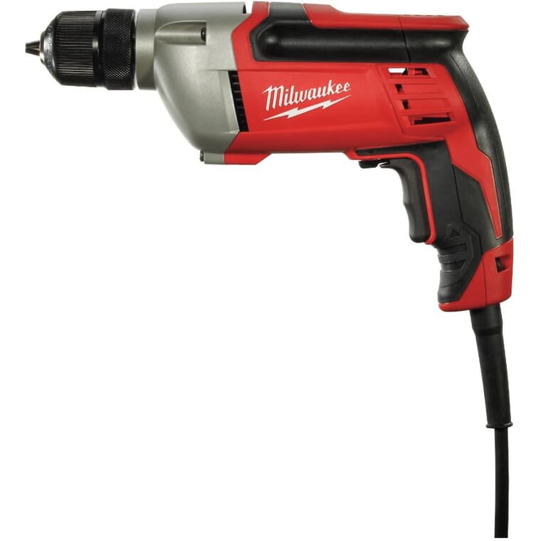 3/8" Corded Tradesman Drill - 8 Amp + Variable Speed