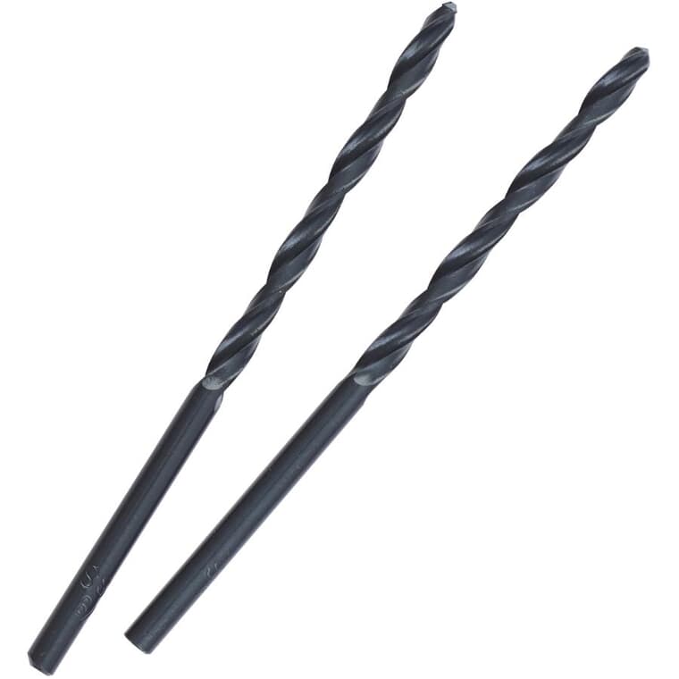 2 Pack 1/8" High Speed Steel Drill Bits
