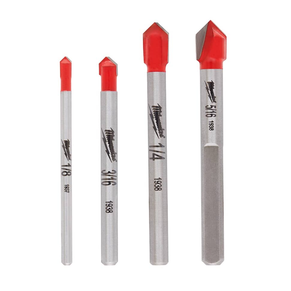 MILWAUKEE Glass & Tile Drill Bit Set | Home Hardware