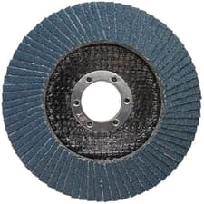 Benchmark Abrasives 3" Ceramic Flap Discs - 10 Pack 80 Grit Curved Grinding Wheels