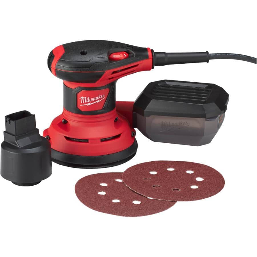 MILWAUKEE 5" 3 Amp Random Orbital Sander Home Hardware