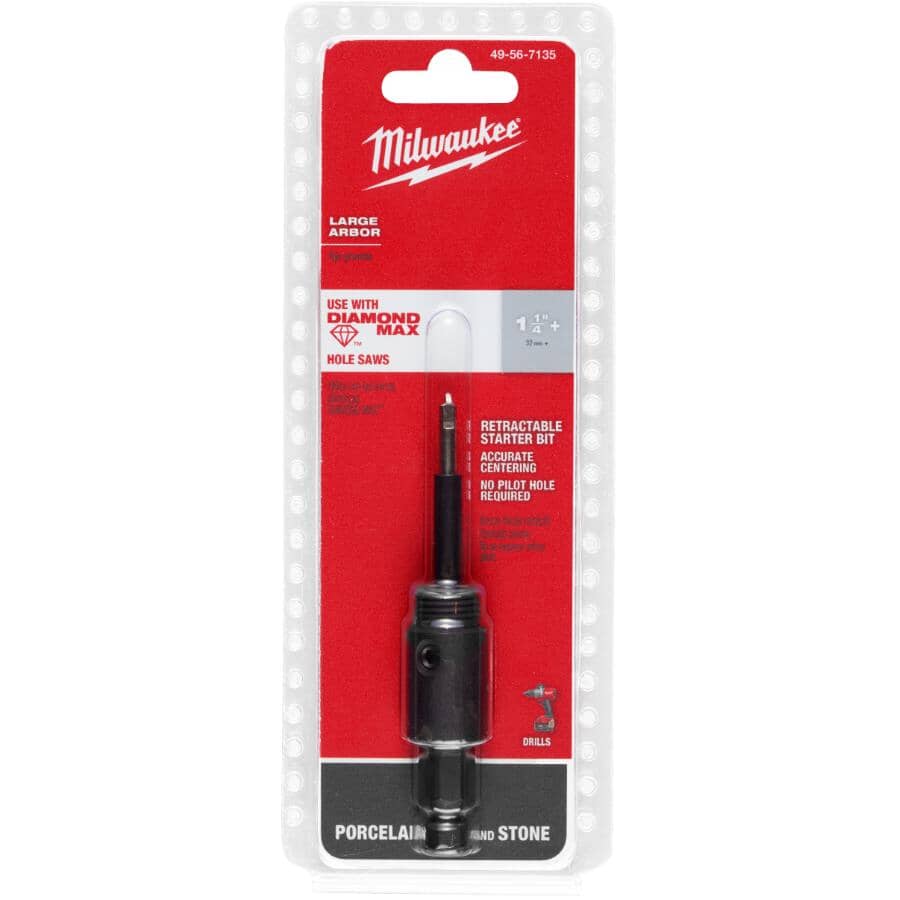 MILWAUKEE Retractable Starter Bit with Large Arbor | Home Hardware