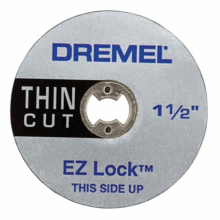 5 Pack 1-1/2" EZ Lock Thin Cut Wheels