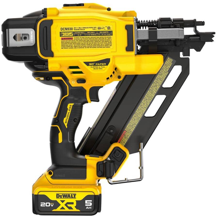 DEWALT MAX Lithium Ion Framing Nailer Home Hardware