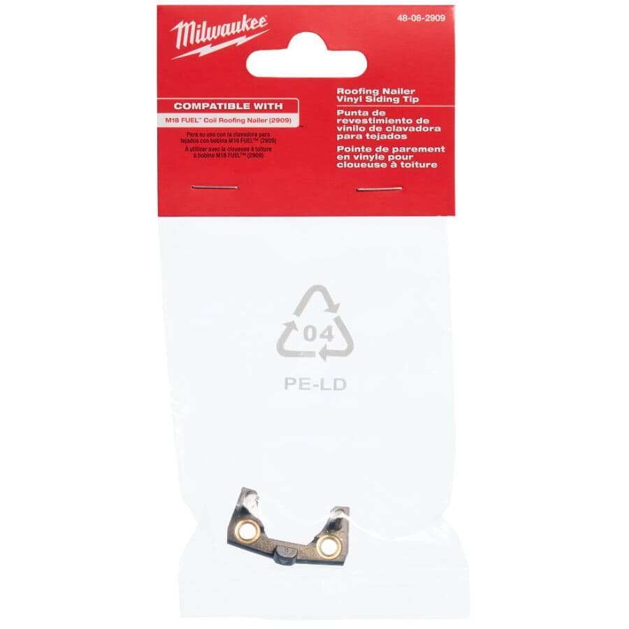Model 4808 MILWAUKEE Roofing Nailer Vinyl Siding Tip | Home Hardware