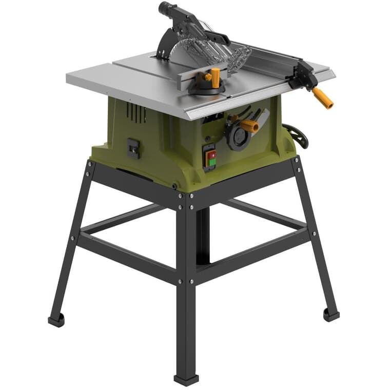 10" Table Saw - with Stand, 15 Amp