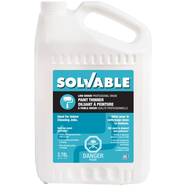 Low Odour Professional Grade Paint Thinner - 3.78 L