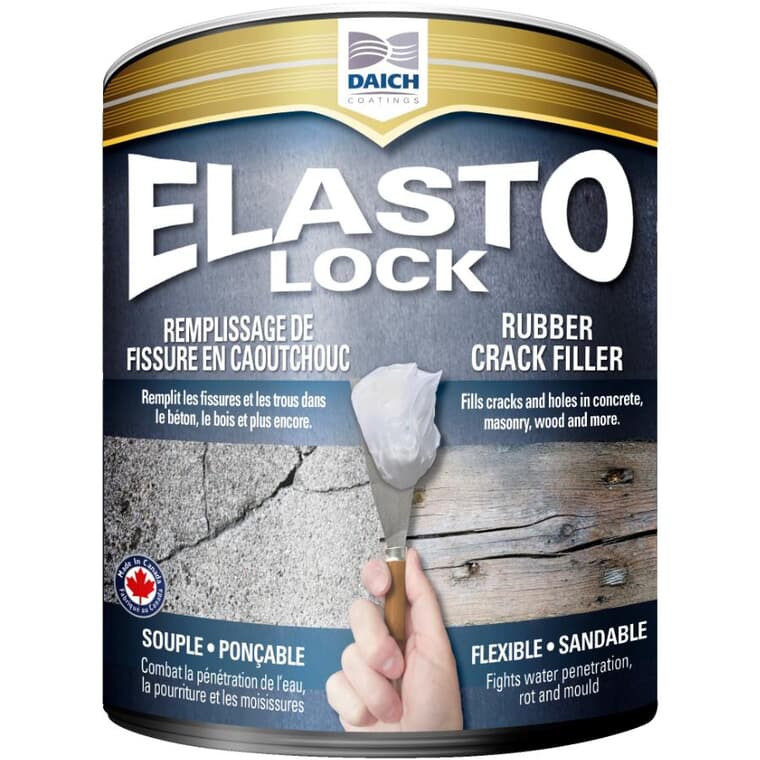 ElastoLock Rubber Crack Filler - 946 ml