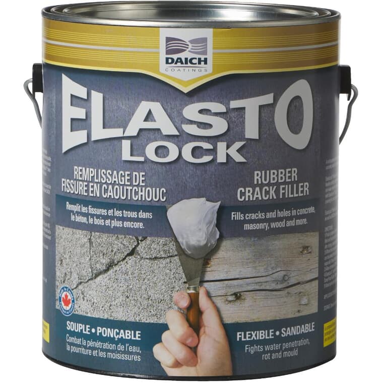 ElastoLock Rubber Crack Filler - 3.78 L