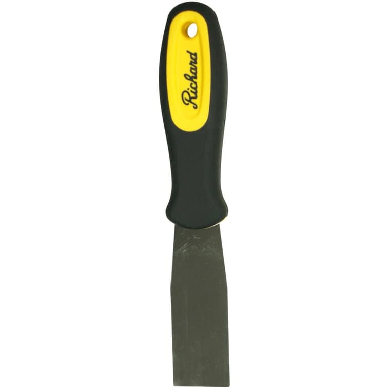 Couteau à mastic ergonomique et flexible, 1-1/4 po