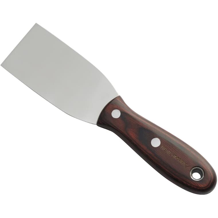 Flexible Putty Knife - with Pakka Handle, 2"