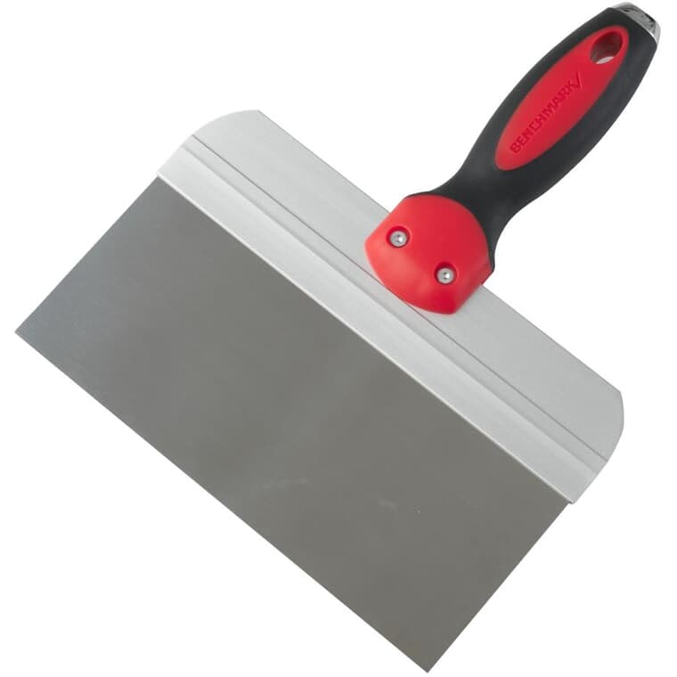 8" Stainless Steel Ergonomic Drywall Taping Knife