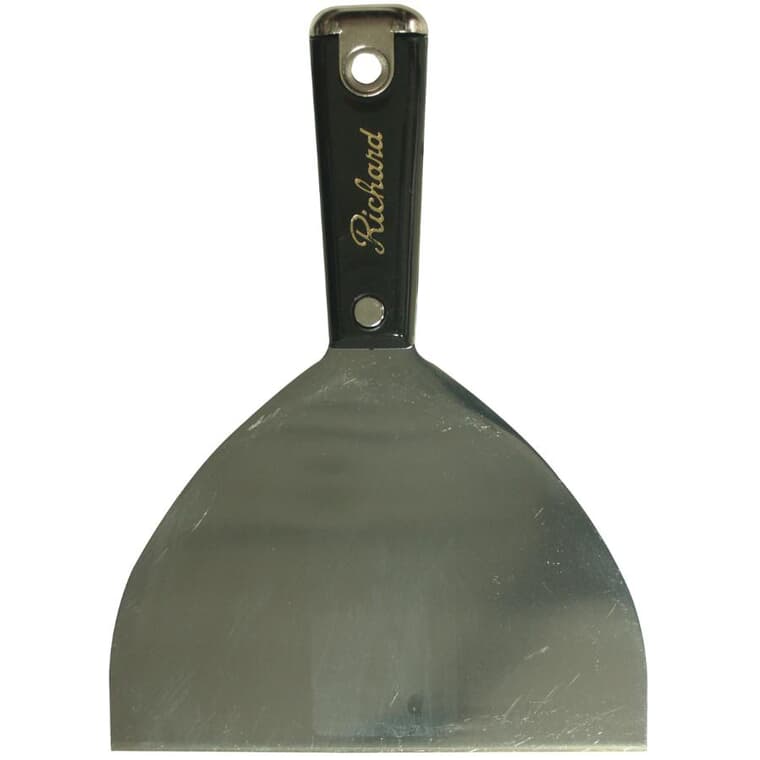Couteau à joints pour gypse en acier flexible, 6 po