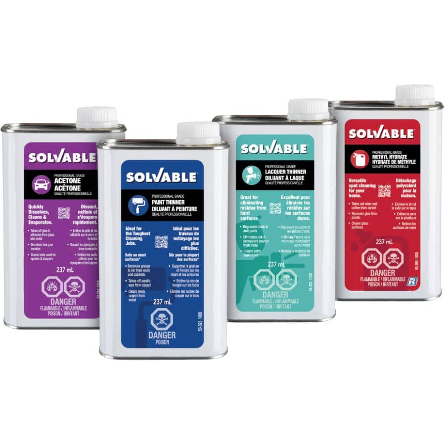 SOLVABLE Professional Grade Solvent Starter Kit | Home Hardware
