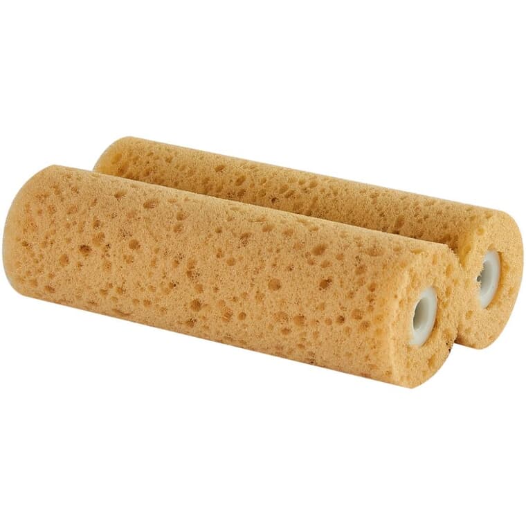 Hardrock Stone Texture Sponge Roller Covers - 100 mm, 2 Pack