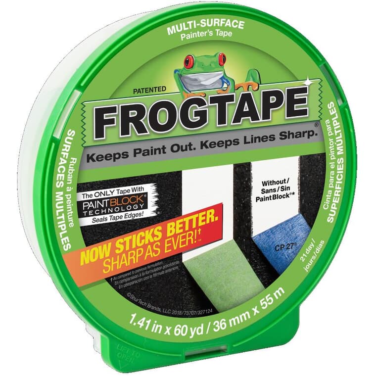 Multi-Surface Green Painter's Tape - 36 mm x 55 m