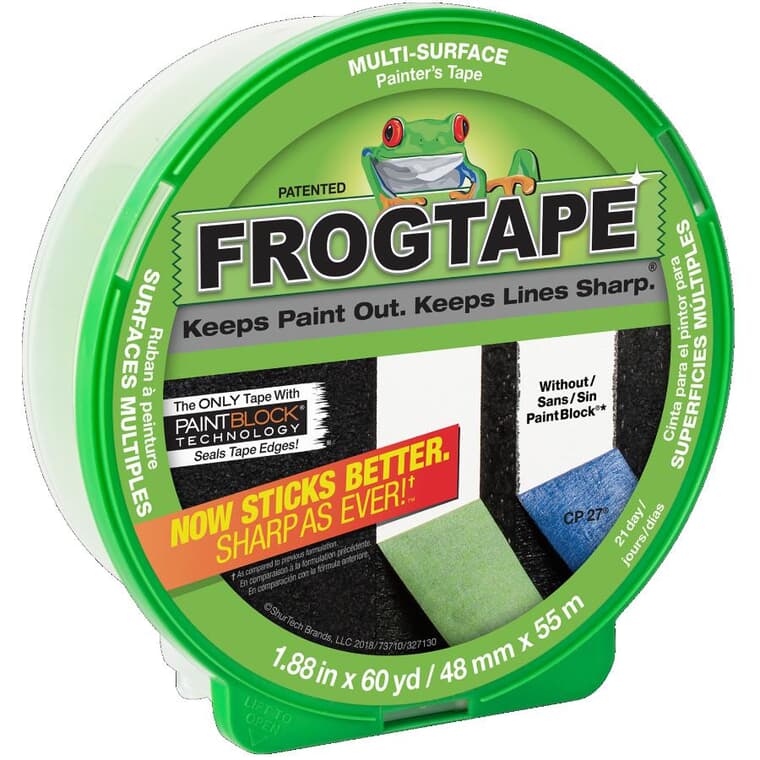 Multi-Surface Green Painter's Tape - 48 mm x 55 m