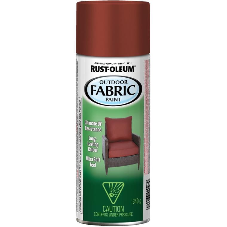 Outdoor Fabric Spray Paint - Dark Red, 340 g