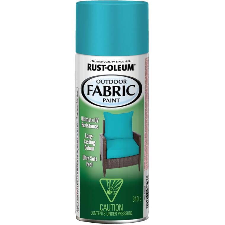 Outdoor Fabric Spray Paint - Turquoise, 340 g