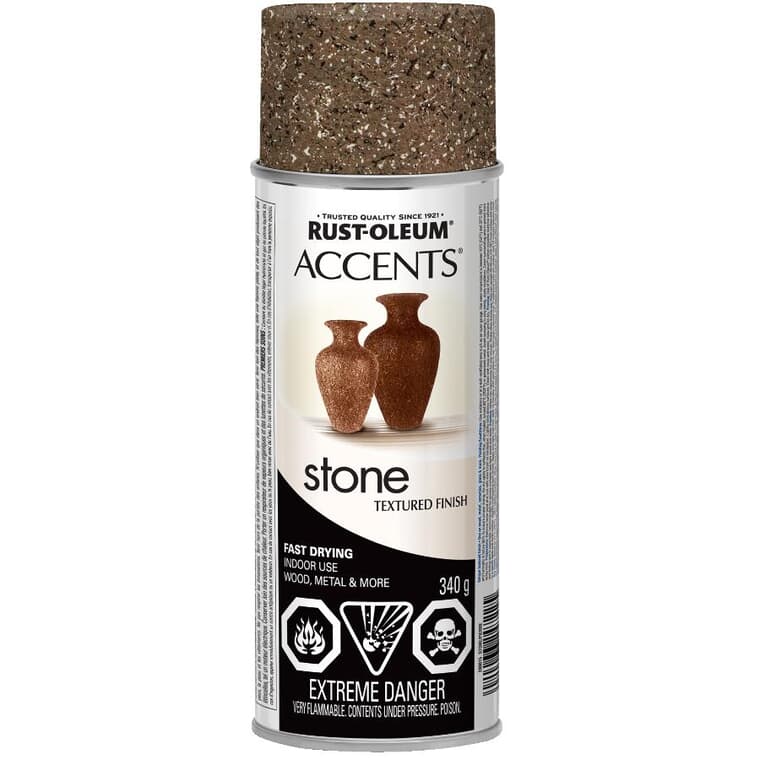 Accents Textured Spray Paint - Sienna Stone, 340 g