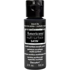 DecoArt Americana Peinture Acrylique Métallique, Perle Noir