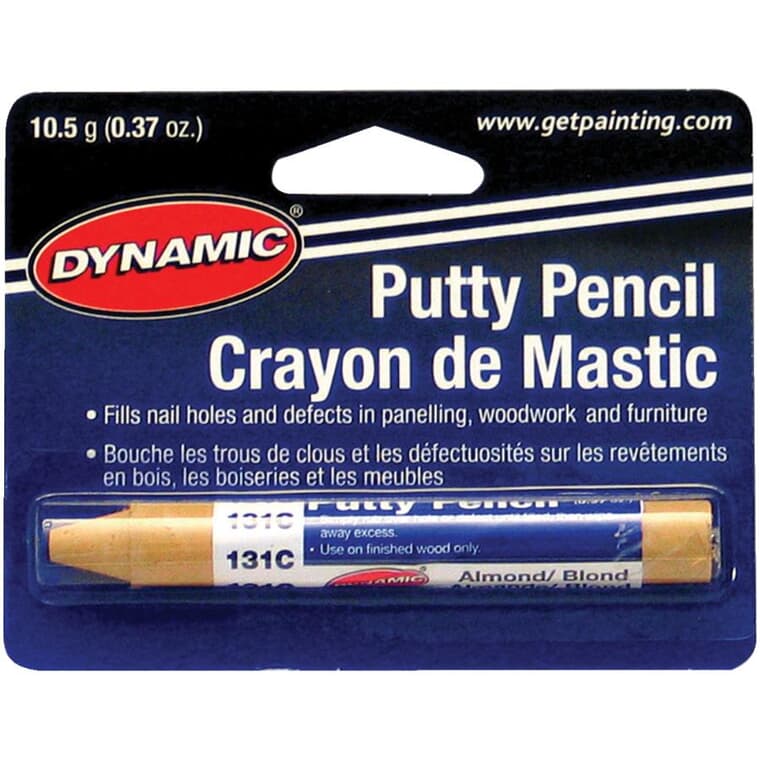 Crayon de mastic pour bois, blond/amande