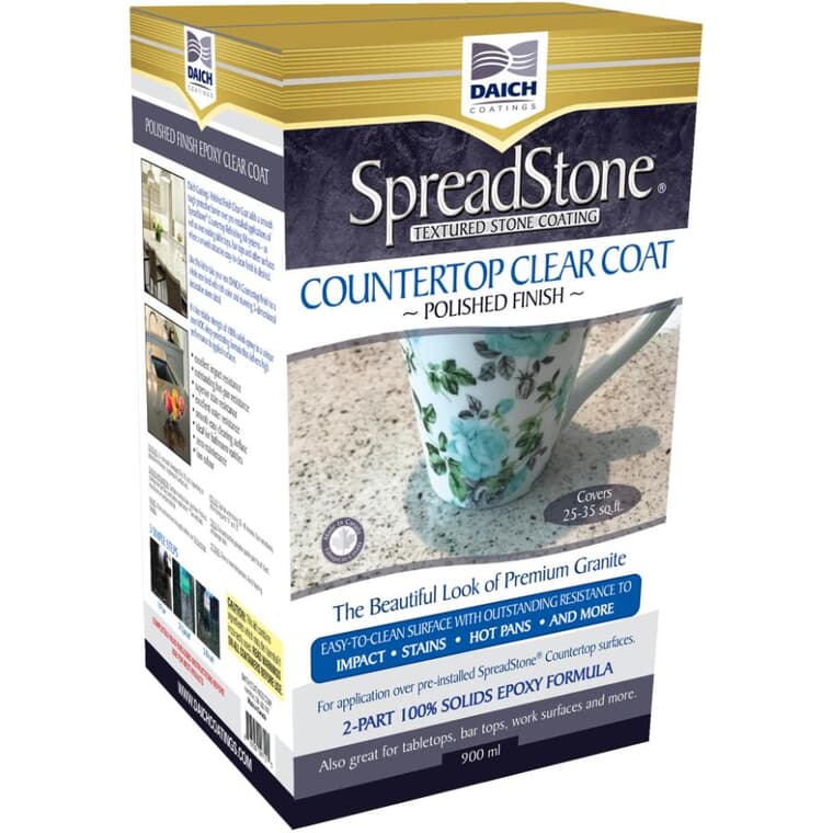 SpreadStone Countertop Clear Coat Finish - 900 ml