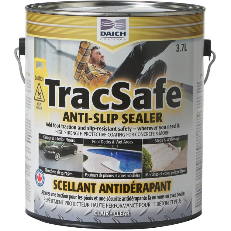 Scellant antidérapant pour béton TracSafe, 3,7 L