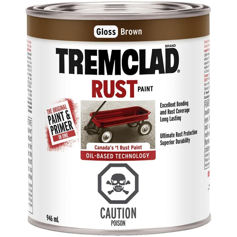 Rust Paint - Gloss Brown, 946 ml