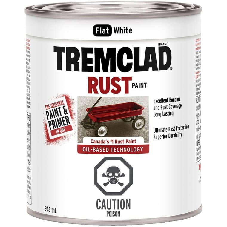 Rust Paint - Flat White, 946 ml