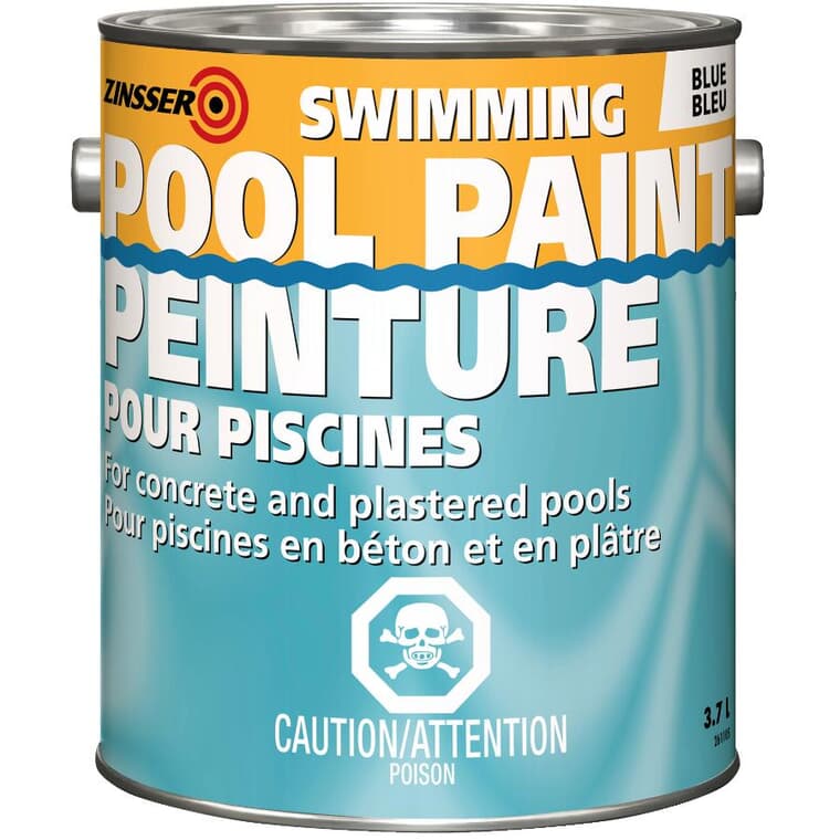 Swimming Pool Paint - Blue, 3.7 L