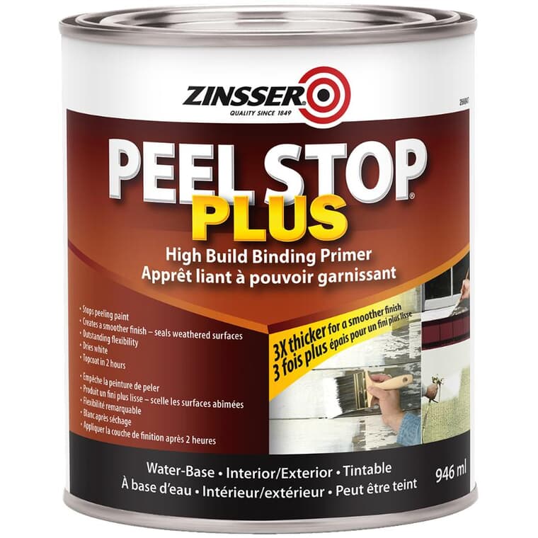 Peel Stop Plus High Build Binding Primer - Tintable, 946 ml