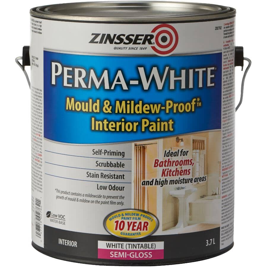 ZINSSER Perma-White Mould & Mildew-Proof Interior Paint | Home Hardware