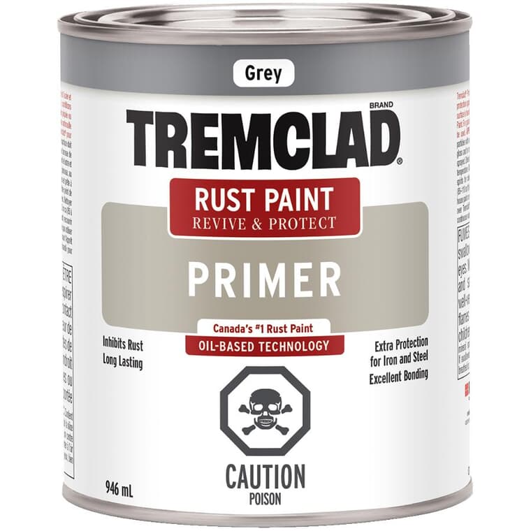 Rust Primer - Grey, 946 ml
