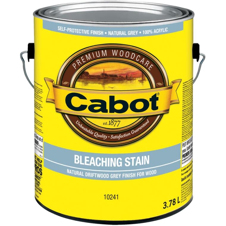 Bleaching Stain - Natural Driftwood Grey, 3.78 L