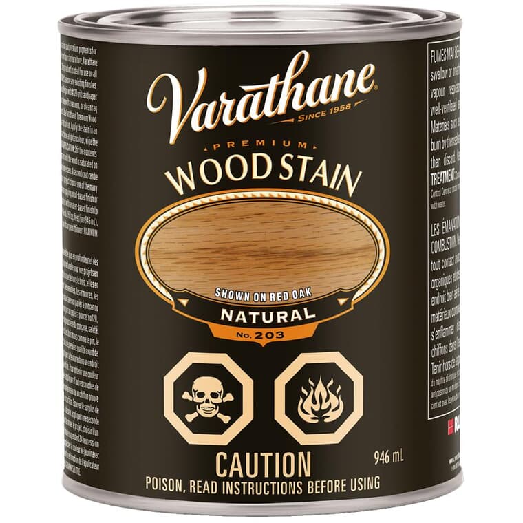 Premium Wood Stain - Natural, 946 ml