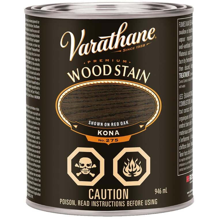 Premium Wood Stain - Kona, 946 ml