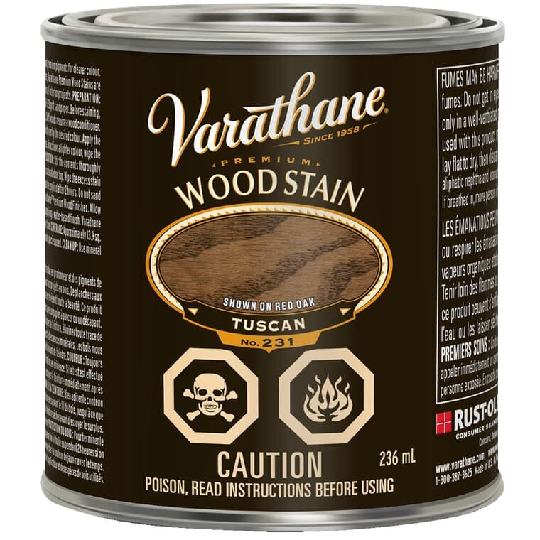 Premium Wood Stain - Tuscan, 236 ml