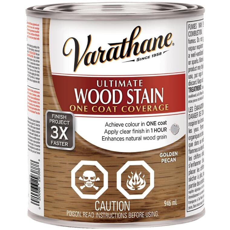 Ultimate Wood Stain - Golden Pecan, 946 ml