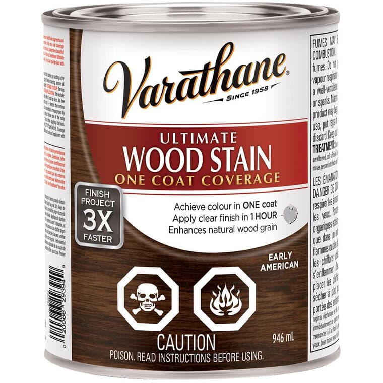 Ultimate Wood Stain - Early American, 946 ml