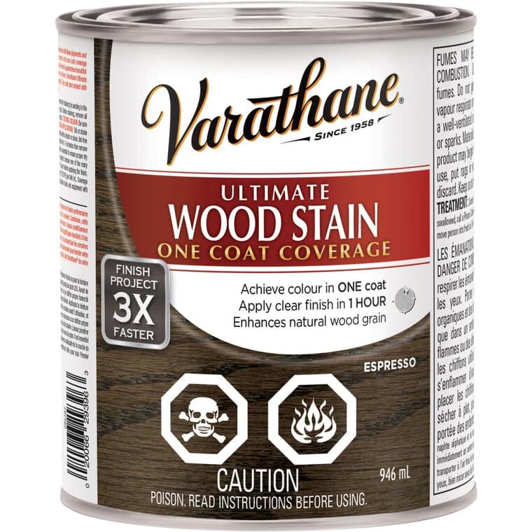 Ultimate Wood Stain - Espresso, 946 ml