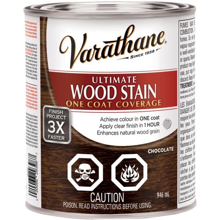 Ultimate Wood Stain - Chocolate, 946 ml