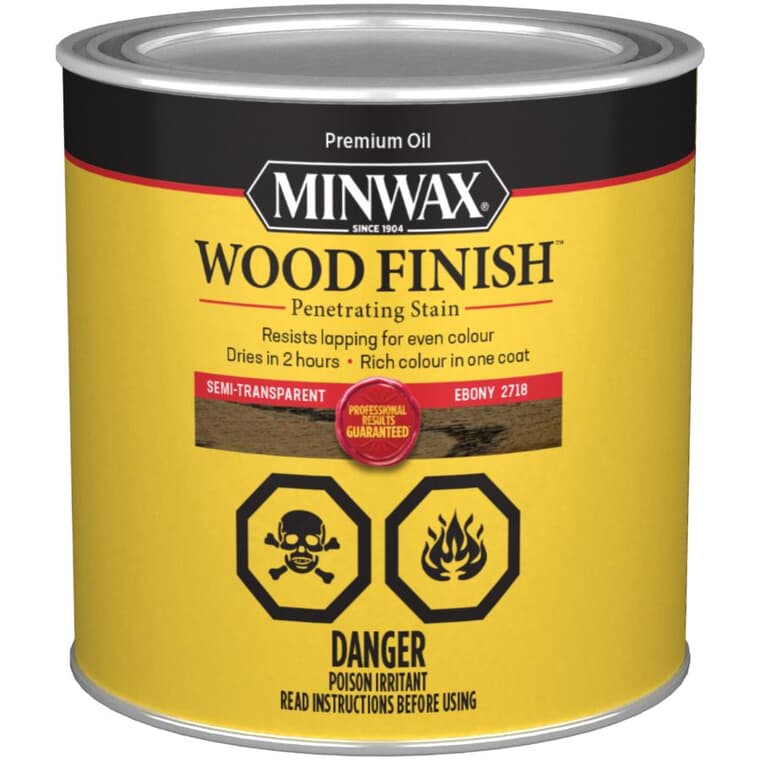 Wood Finish - Ebony, 236 ml