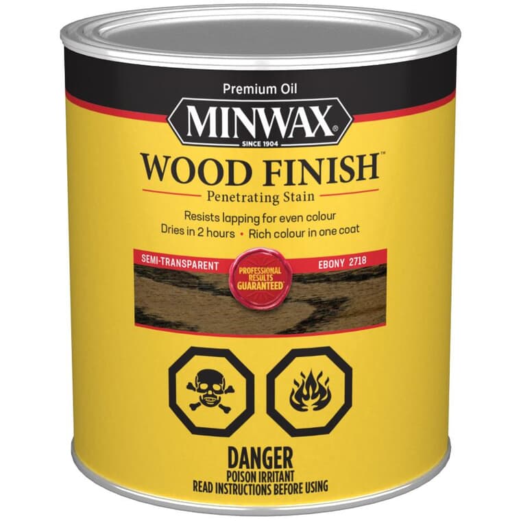 Wood Finish - Ebony, 946 ml